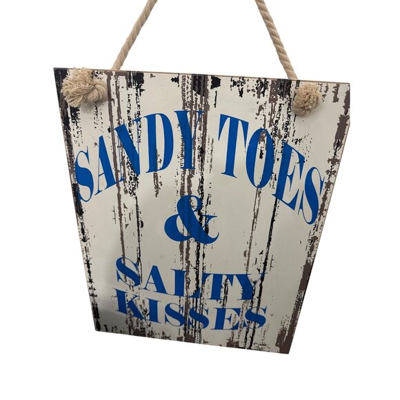 Decorative Wooden  salty kisses Wall Hanging SKU 7961 - Picture 1 of 5